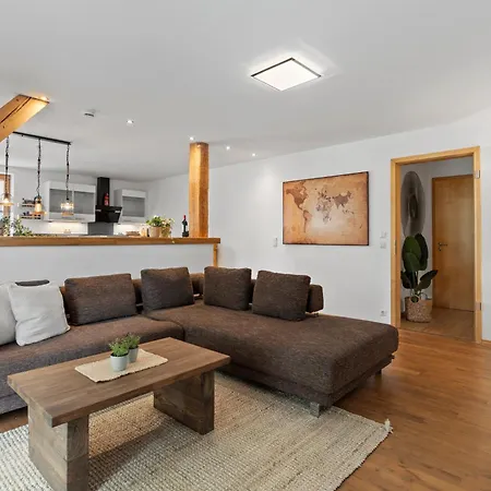 Fe Wo Brunnen - 120 Qm - Ruhige Lage - Viel Natur- Komfortabel - Grosser Balkon Und Garten - 3d Rundgang Verfuegbar Lägenhet Memmingen